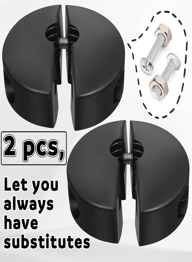 Yaocom 2 Sets Air Hose Stopper Adjustable Hose Reel Replacement Parts Bumper Rubber 1/4" ID 0.45 Inch to 0.55 Inch Auto Rewind Retractable Hose Reel Stop for Spring Driven Air Hose Reel - Image 4